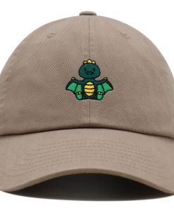 pterodaktylus premium vaterhut gestickte baumwoll baseballkappe mit drachen design 8664