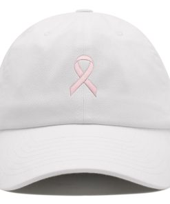 Rosa Schleife Premium Vaterhut Gestickte Baseballkappe für Brustkrebs Bewusstsein rosa schleife premium vaterhut gestickte baseballkappe für brustkrebs bewusstsein 7795
