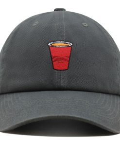 Rotes Bierglas Premium Vaterhut Gestickte Baseballkappe mit Ping Pong Design rotes bierglas premium vaterhut gestickte baseballkappe mit ping pong design 1617
