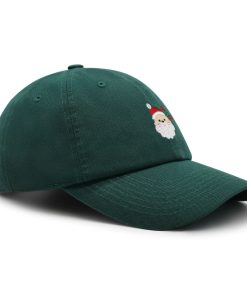 Santa Claus Gesicht Premium Vaterhut Gestickte Baseballkappe mit Weihnachts Design santa claus gesicht premium vaterhut gestickte baseballkappe mit weihnachts design 4204