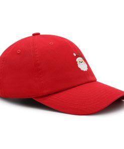 Santa Claus Gesicht Premium Vaterhut Gestickte Baseballkappe mit Weihnachts Design santa claus gesicht premium vaterhut gestickte baseballkappe mit weihnachts design 4764