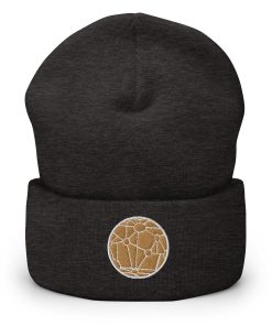 schatzplanet karte bestickte warme winter umgeschlagene hut 2603