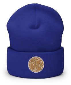 schatzplanet karte bestickte warme winter umgeschlagene hut 5436