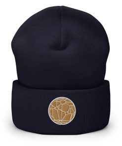 schatzplanet karte bestickte warme winter umgeschlagene hut 5584