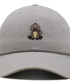 schnabeltier premium vaterhut gestickte baumwoll baseballkappe 6761