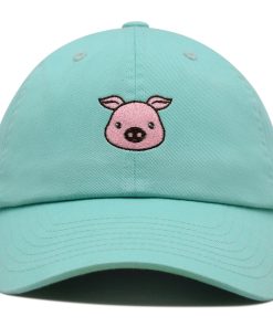 schwein premium vaterhut gestickte baseballkappe mit schweine design 2836