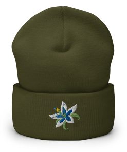 Silent Princess Blume Bestickte Warme Winter Umgeschlagene Hut silent princess blume bestickte warme winter umgeschlagene hut 1967