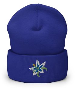 Silent Princess Blume Bestickte Warme Winter Umgeschlagene Hut silent princess blume bestickte warme winter umgeschlagene hut 7282