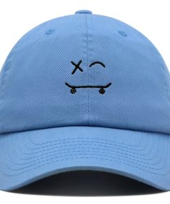 skateboard premium vaterhut gestickte baseballkappe mit skateboard motiv 6303