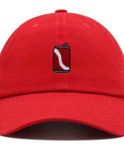 sodadose premium vaterhut gestickte baseballkappe mit cola design 5588