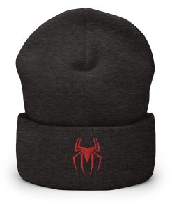 spinne bestickte warme winter umgeschlagene hut 7748