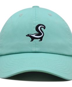 stinktier premium vaterhut gestickte baumwoll baseballkappe 1444