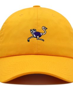 Strauß Premium Vaterhut Gestickte Baseballkappe mit Afrika Zoo Motiv strauß premium vaterhut gestickte baseballkappe mit afrika zoo motiv 6174