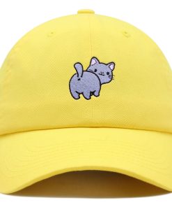 Süßer Katzenpopo Premium Vaterhut Gestickte Baumwoll Baseballkappe süßer katzenpopo premium vaterhut gestickte baumwoll baseballkappe 4430