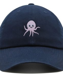Süßer Oktopus Premium Vaterhut Gestickte Baumwoll Baseballkappe süßer oktopus premium vaterhut gestickte baumwoll baseballkappe 4014