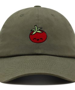 Tomate Premium Vaterhut Gestickte Baseballkappe mit Gemüse Design tomate premium vaterhut gestickte baseballkappe mit gemüse design 6442