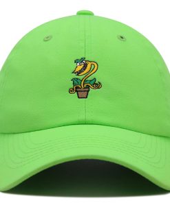 venusfliegenfalle premium vaterhut gestickte baseballkappe mit pflanzendesign 5025