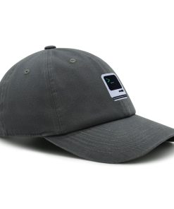 vintage computer premium vaterhut gestickte baseballkappe im old school stil 3543