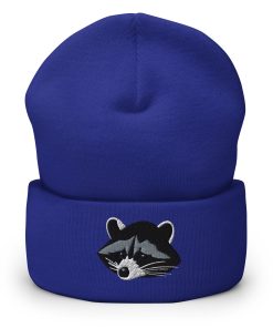 Waschbär Bestickte Warme Winter Umgeschlagene Hut Lustige Hut waschbär bestickte warme winter umgeschlagene hut lustige hut 3634