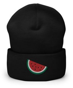 Wassermelone Bestickte Warme Umgeschlagene Hut Obst Hut wassermelone bestickte warme umgeschlagene hut obst hut 5433