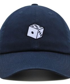 Würfel Premium Vaterhut Gestickte Baseballkappe für Brettspiel Fans würfel premium vaterhut gestickte baseballkappe für brettspiel fans 6830
