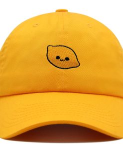 Zitrone Premium Vaterhut Gestickte Baseballkappe mit Zitrus Design zitrone premium vaterhut gestickte baseballkappe mit zitrus design 1267