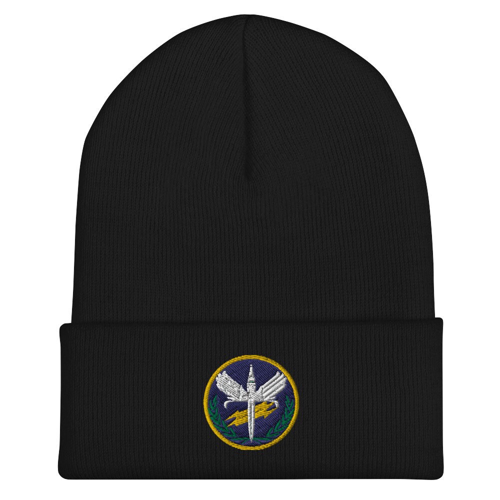 1st special operations security forces squadron emblem bestickte cuffed beanie 4357