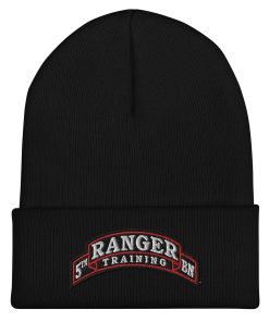 5th ranger training battalion bestickte cuffed beanie 1780