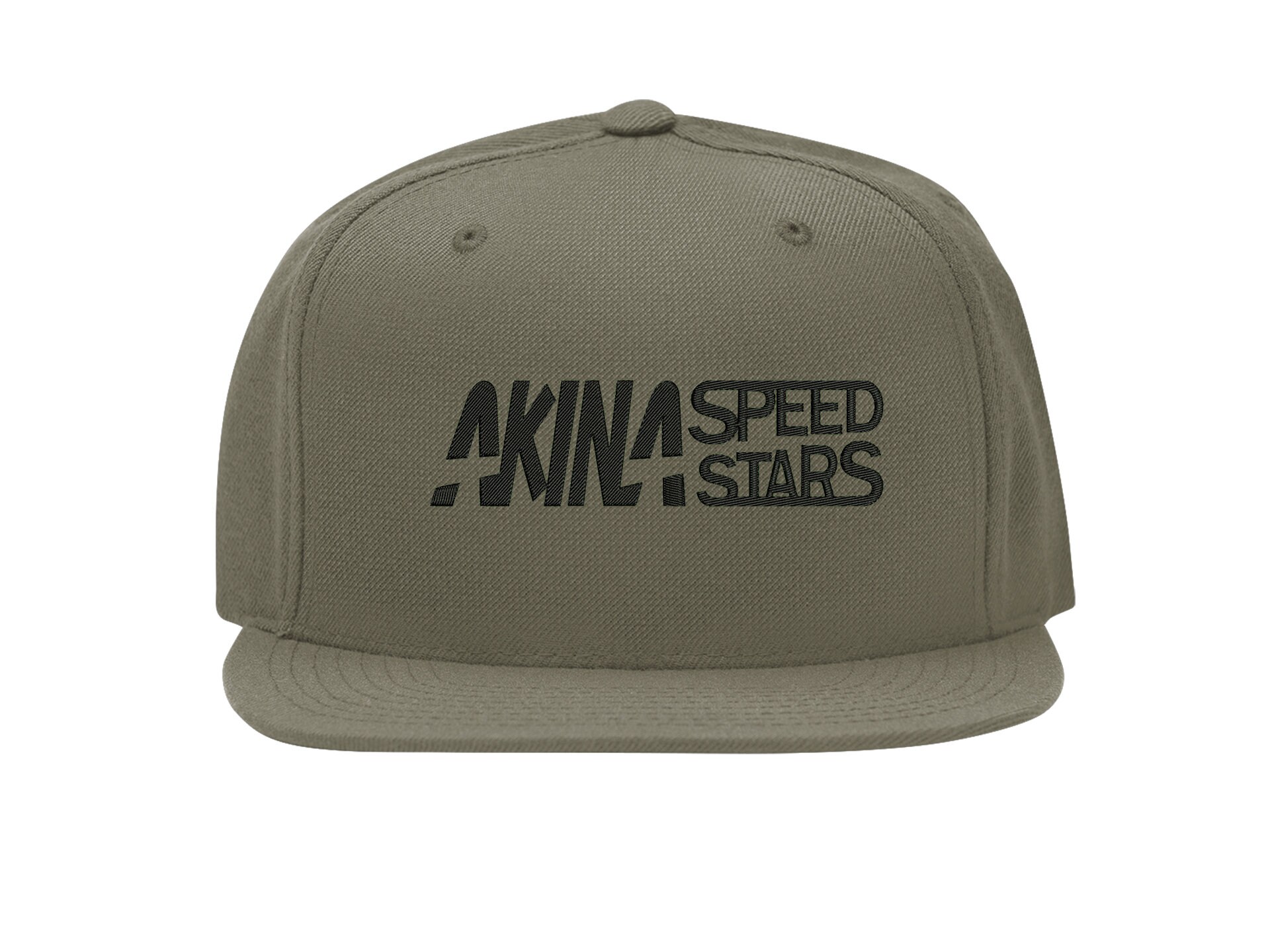 akina speed stars snapback cap – initial d anime, flat bill cap 2065