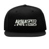 akina speed stars snapback cap – initial d anime, flat bill cap 3651