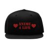 Anime For Life Snapback Cap – Fan Lover, Flat Bill Cap anime for life snapback cap – fan lover, flat bill cap 5841