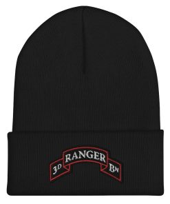 armee 3rd ranger battalion bestickte cuffed beanie 4675