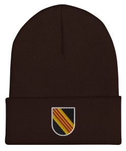 Armee 5. Special Forces Group Flash Bestickte Cuffed Beanie armee 5. special forces group flash bestickte cuffed beanie 6778