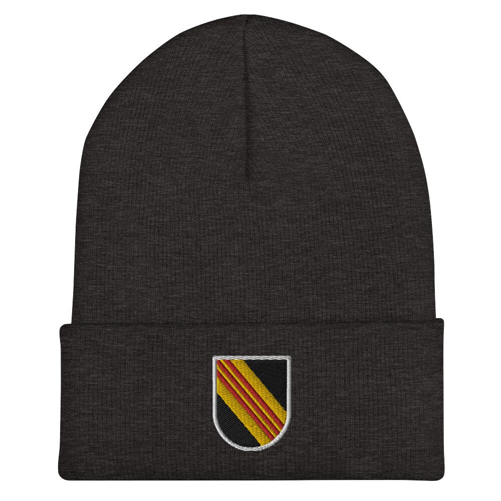 Armee 5. Special Forces Group Flash Bestickte Cuffed Beanie armee 5. special forces group flash bestickte cuffed beanie 7216