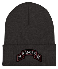 Armee 75th Ranger Regiment Scroll Bestickte Cuffed Beanie armee 75th ranger regiment scroll bestickte cuffed beanie 8388