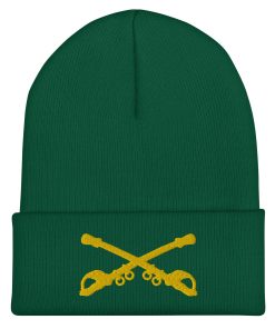Armee Kavallerie Zweig Insignia Bestickte Cuffed Beanie armee kavallerie zweig insignia bestickte cuffed beanie 4482