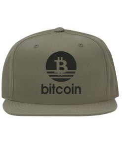 Bitcoin Old School Style Snapback Cap – Crypto, Flat Bill Cap bitcoin old school style snapback cap – crypto, flat bill cap 8093