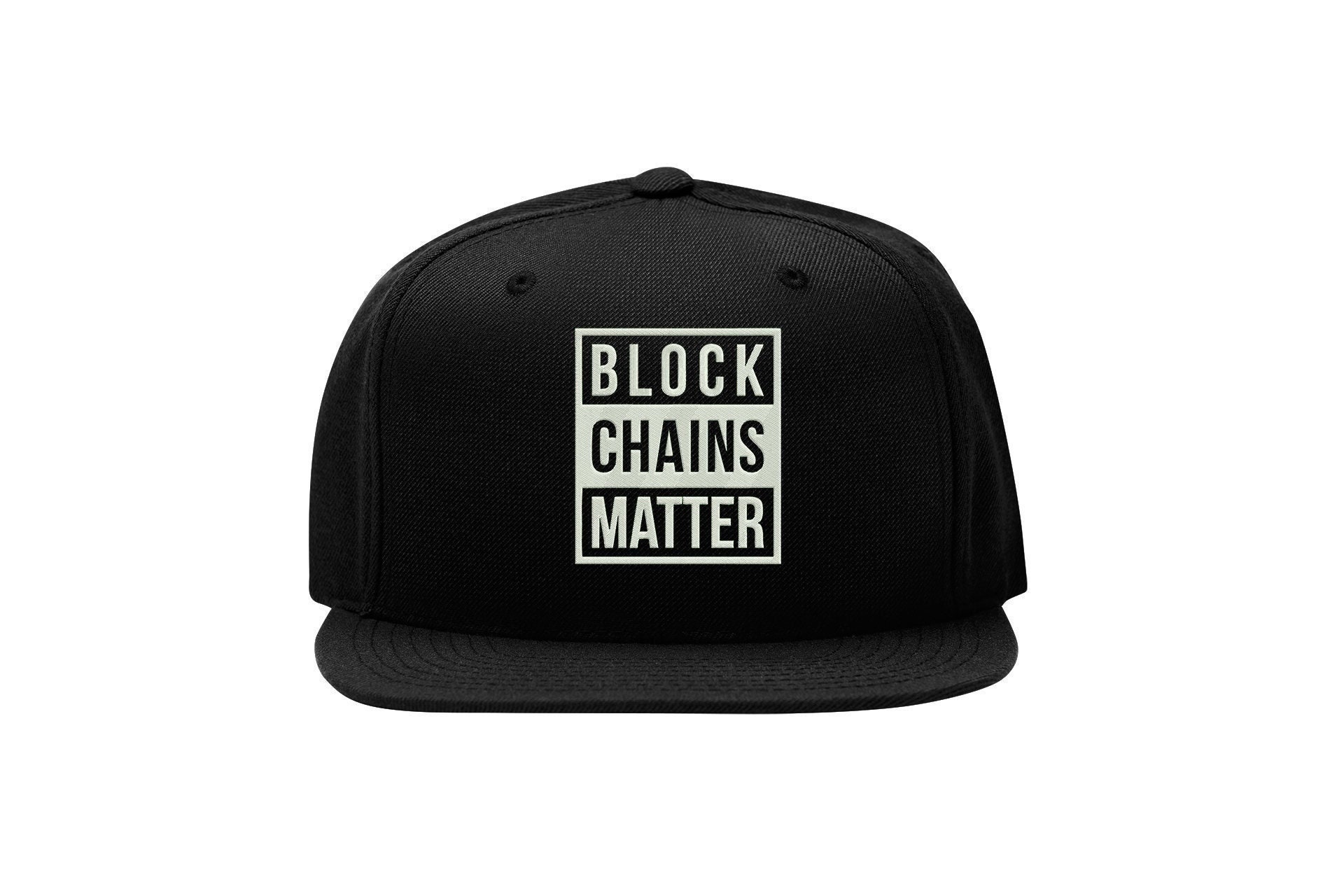 Blockchains Matter Snapback Cap – Crypto Bitcoin, Flat Bill Cap blockchains matter snapback cap – crypto bitcoin, flat bill cap 2006