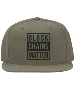 Blockchains Matter Snapback Cap – Crypto Bitcoin, Flat Bill Cap blockchains matter snapback cap – crypto bitcoin, flat bill cap 5230