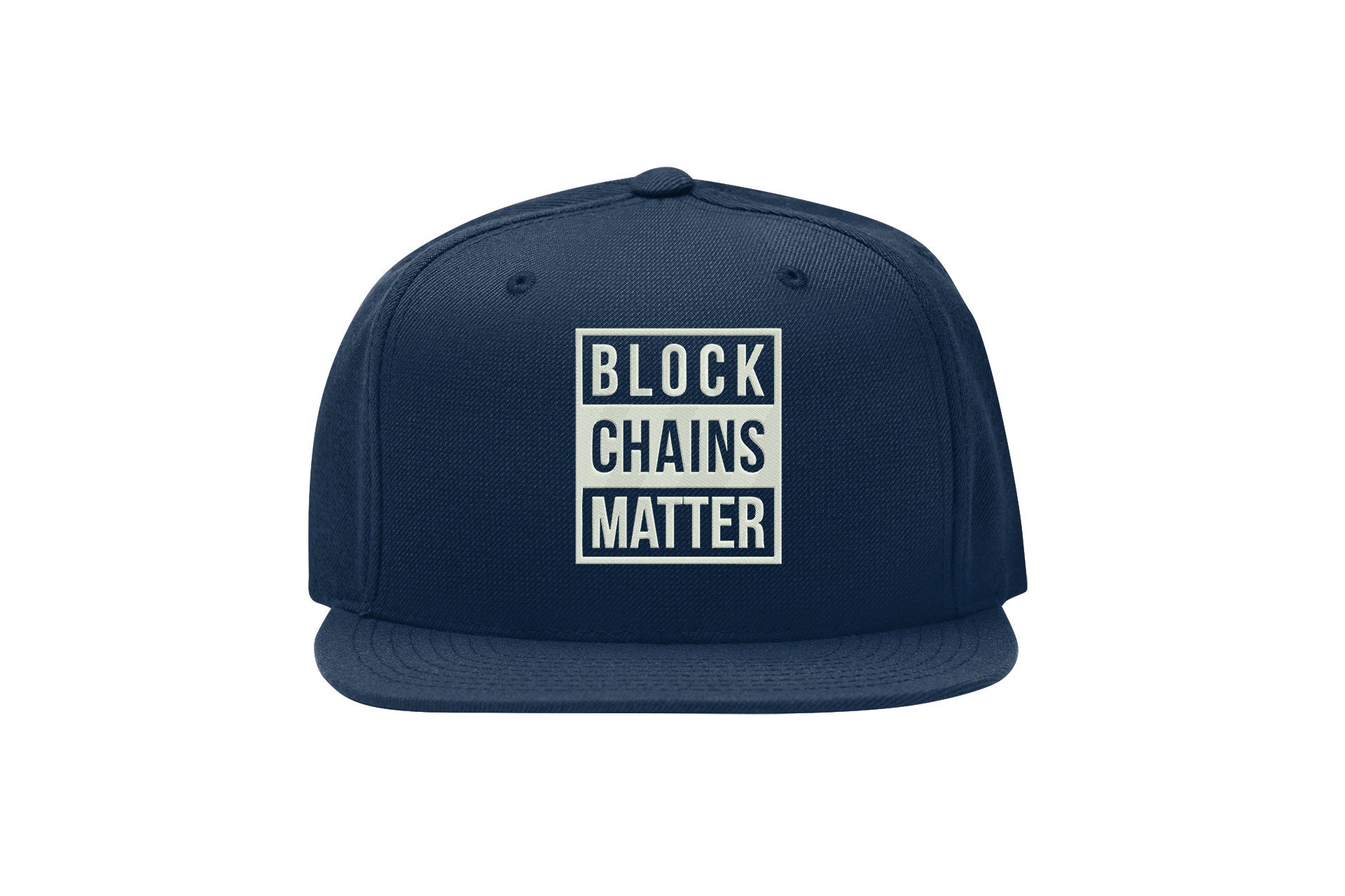 Blockchains Matter Snapback Cap – Crypto Bitcoin, Flat Bill Cap blockchains matter snapback cap – crypto bitcoin, flat bill cap 6341
