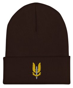 britische special air service sas bestickte cuffed beanie 8494