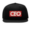 ceo snapback cap – lustig, flat bill cap 1137
