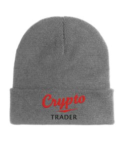 crypto trader beanie bitcoin ethereum, warm und komfortabel für herbst und winter 8794