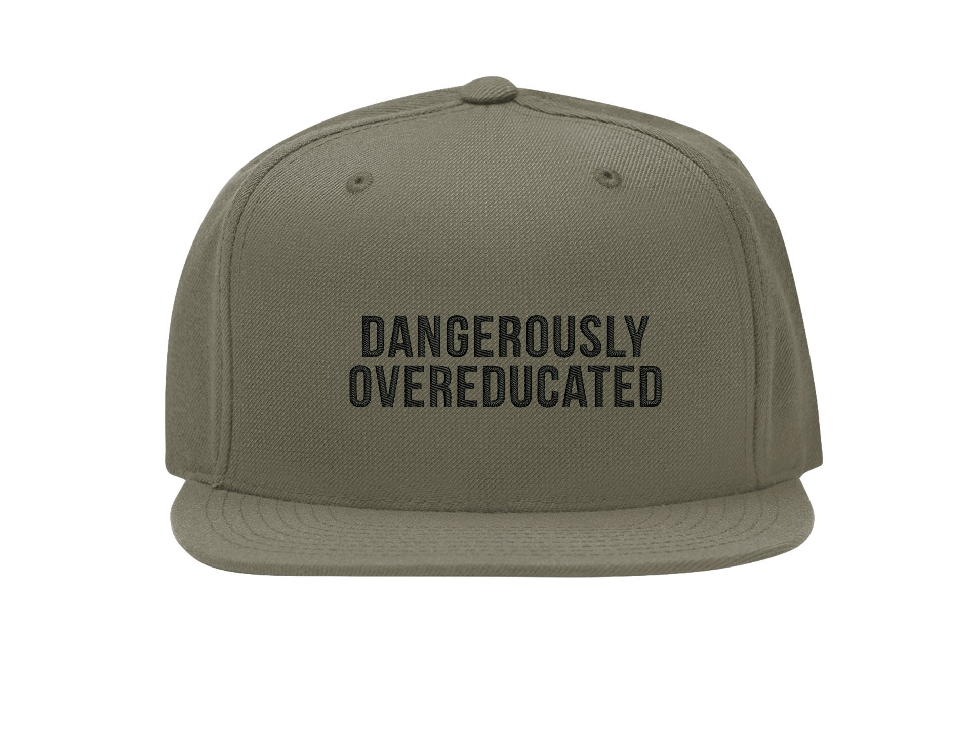 Dangerously Overeducated Snapback Cap – Lustig, Flat Bill Cap dangerously overeducated snapback cap – lustig, flat bill cap 1465
