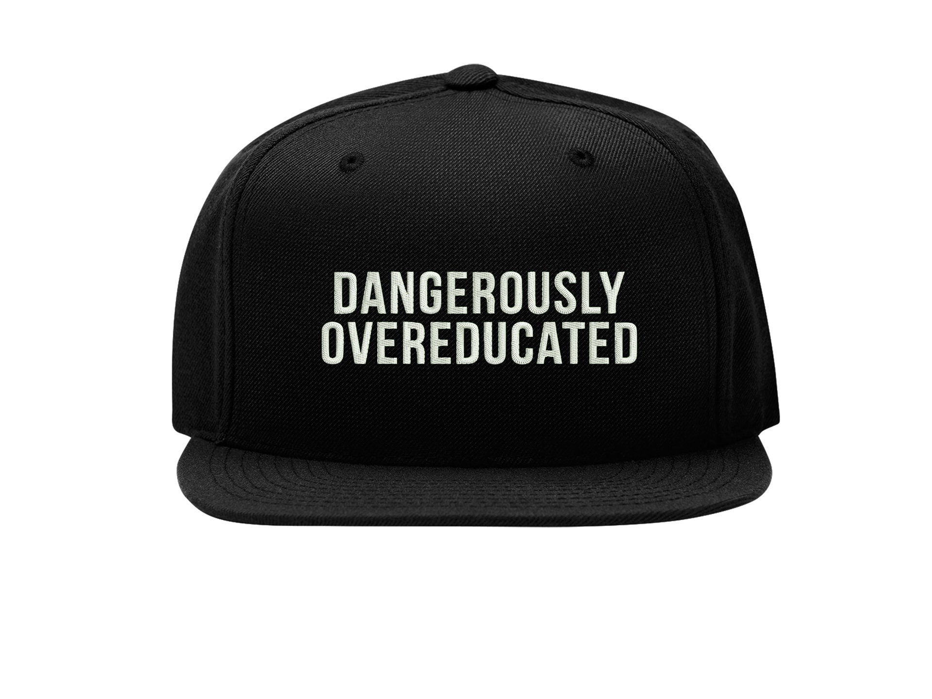 Dangerously Overeducated Snapback Cap – Lustig, Flat Bill Cap dangerously overeducated snapback cap – lustig, flat bill cap 7873