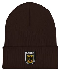 Deutsche GSG-9 Bundespolizei Bestickte Cuffed Beanie deutsche gsg 9 bundespolizei bestickte cuffed beanie 3662