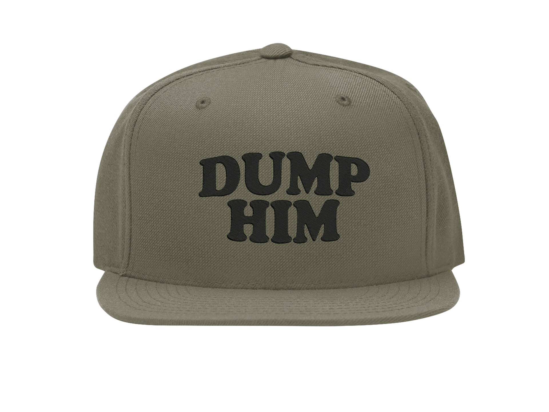 Dump Him Snapback Cap – Lustig, Flat Bill Cap dump him snapback cap – lustig, flat bill cap 4003