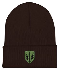 Dänisches Sonderunterstützungs- und Aufklärungskompanie Emblem Bestickte Cuffed Beanie dänisches sonderunterstützungs und aufklärungskompanie emblem bestickte cuffed beanie 7979