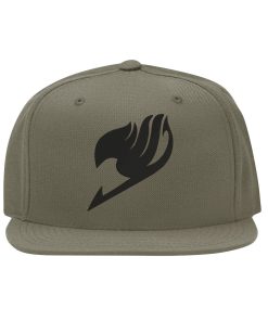 Fairy Tail Anime Logo Snapback Cap – Flat Bill Cap fairy tail anime logo snapback cap – flat bill cap 2742