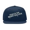 Fear Is The Mind Killer Snapback Cap – Flat Bill Cap fear is the mind killer snapback cap – flat bill cap 1755